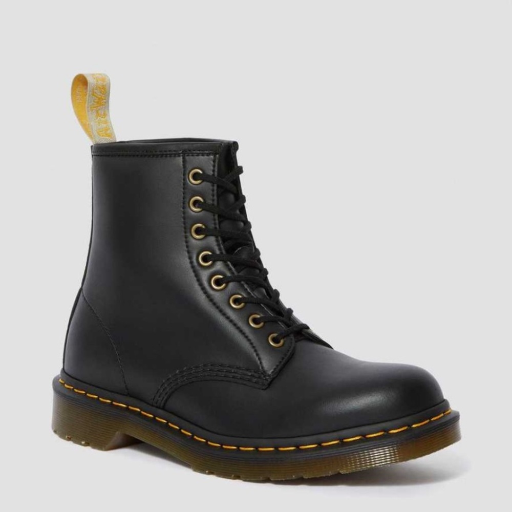 DR. MARTENS / DOC MARTENS Black Vegan Boots